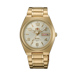 ORIENT: Mechanical Classic Tristar Watch, Metal Strap - 37mm (SAB08001C)
