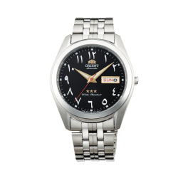 أورينت: ساعة ميكانيكية كلاسيكية Tristar ، حزام معدني - 39 ملم (SAB0D005B)