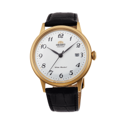 ORIENT: Mechanical Classic Watch, Leather Strap - 40.5mm (RA-AC0002S)