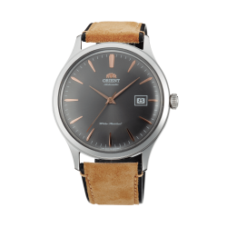 ORIENT: Mechanical Classic Watch, Leather Strap - 42.0mm (AC08003A)