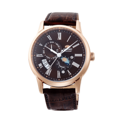 ORIENT: Mechanical Classic Watch, Leather Strap - 42.5mm (AK00003T)