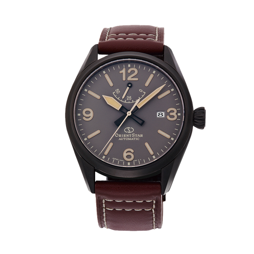 ORIENT STAR: Mechanical Sports Watch, Leather Strap - 41.0mm (RE-AU0202N)