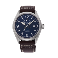 ORIENT STAR: Mechanical Sports Watch, Leather Strap - 41.0mm (RE-AU0204L)