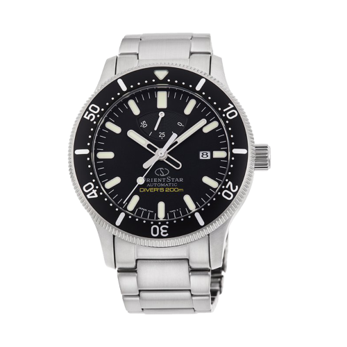 ORIENT STAR: Mechanical Sports Watch, Metal Strap - 43.6mm (RE-AU0301B)