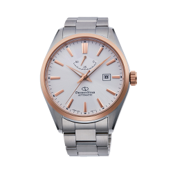 ORIENT STAR: Mechanical Contemporary Watch, Metal Strap - 42.0mm (RE-AU0401S)