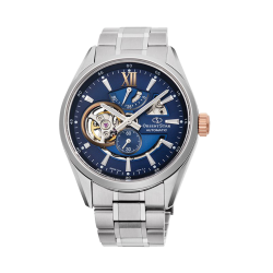 ORIENT STAR: Mechanical Contemporary Watch, Metal Strap - 41.0mm (RE-AV0116L) Limited