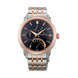 ORIENT STAR: Mechanical Contemporary Watch, Metal Strap - 39.5 mm (DE00004D)