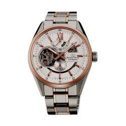 ORIENT STAR: Mechanical Contemporary Watch, Metal Strap - 41.0mm (DK05001W)