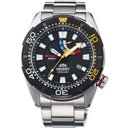 ORIENT: Mechanical M-Force Bravo Diver Watch, 45 mm Case, Made in Japan, (SEL0A001B)