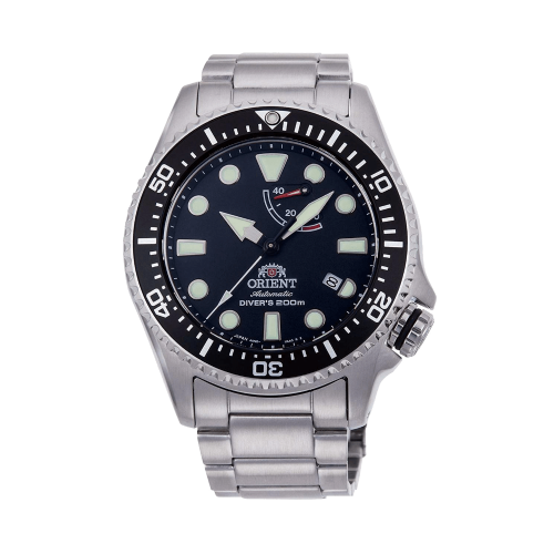 ORIENT: Triton Neptune Mechanical Sports Watch, Metal Strap - 43.4mm (RA-EL0001B)