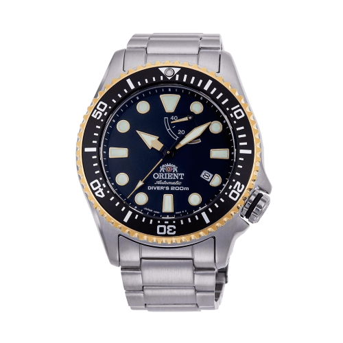 ORIENT: Triton Neptune Mechanical Sports Watch, Metal Strap - 43.4mm (RA-EL0003B)