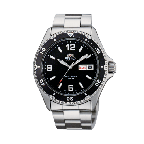 ORIENT: Mako Mechanical Sports Watch, Metal Strap - 41.5mm (AA02001B)