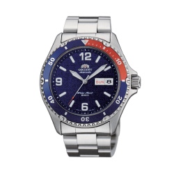 ORIENT: Mako Mechanical Sports Watch, Metal Strap - 41.5mm (AA02009D)