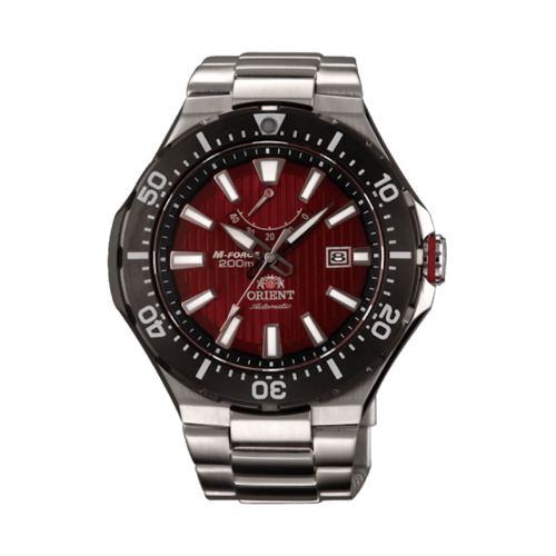 ORIENT: Mforce Delta Mechanical Sports Watch, Metal Strap - 49.0mm (EL07002H)